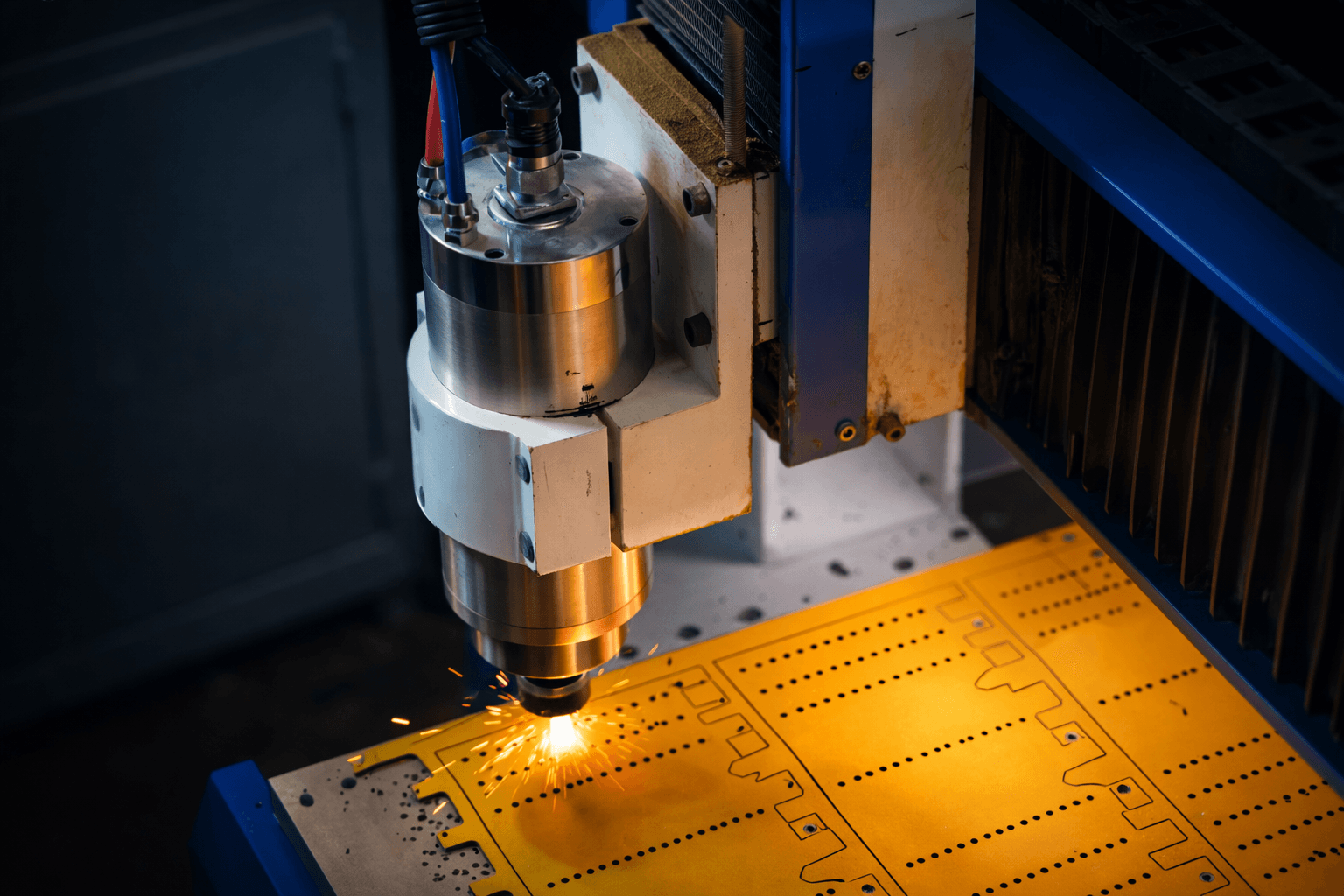 Laser hole drilling process